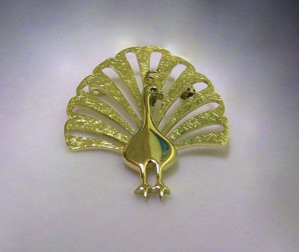 Geelgouden Broche