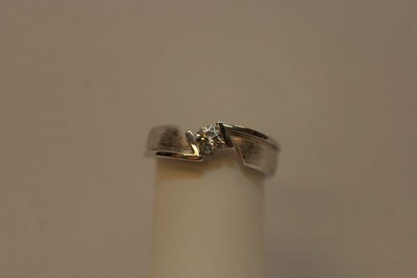 Witgouden trouwring