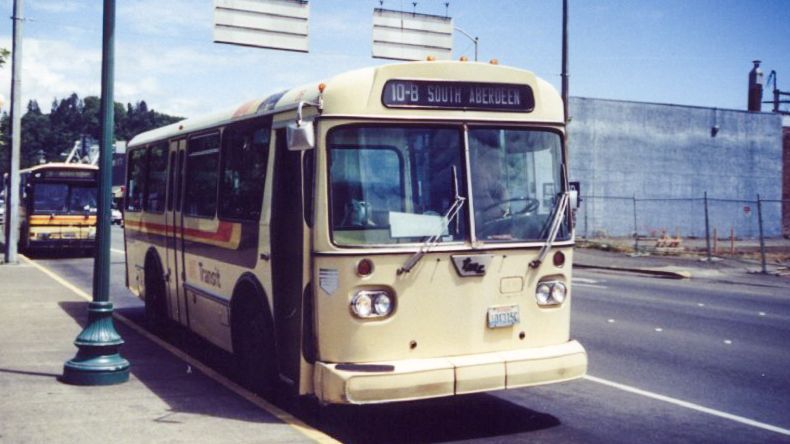 GHT bus 26, a GMC Citycruiser. Credit Zach Wilhoite collection.