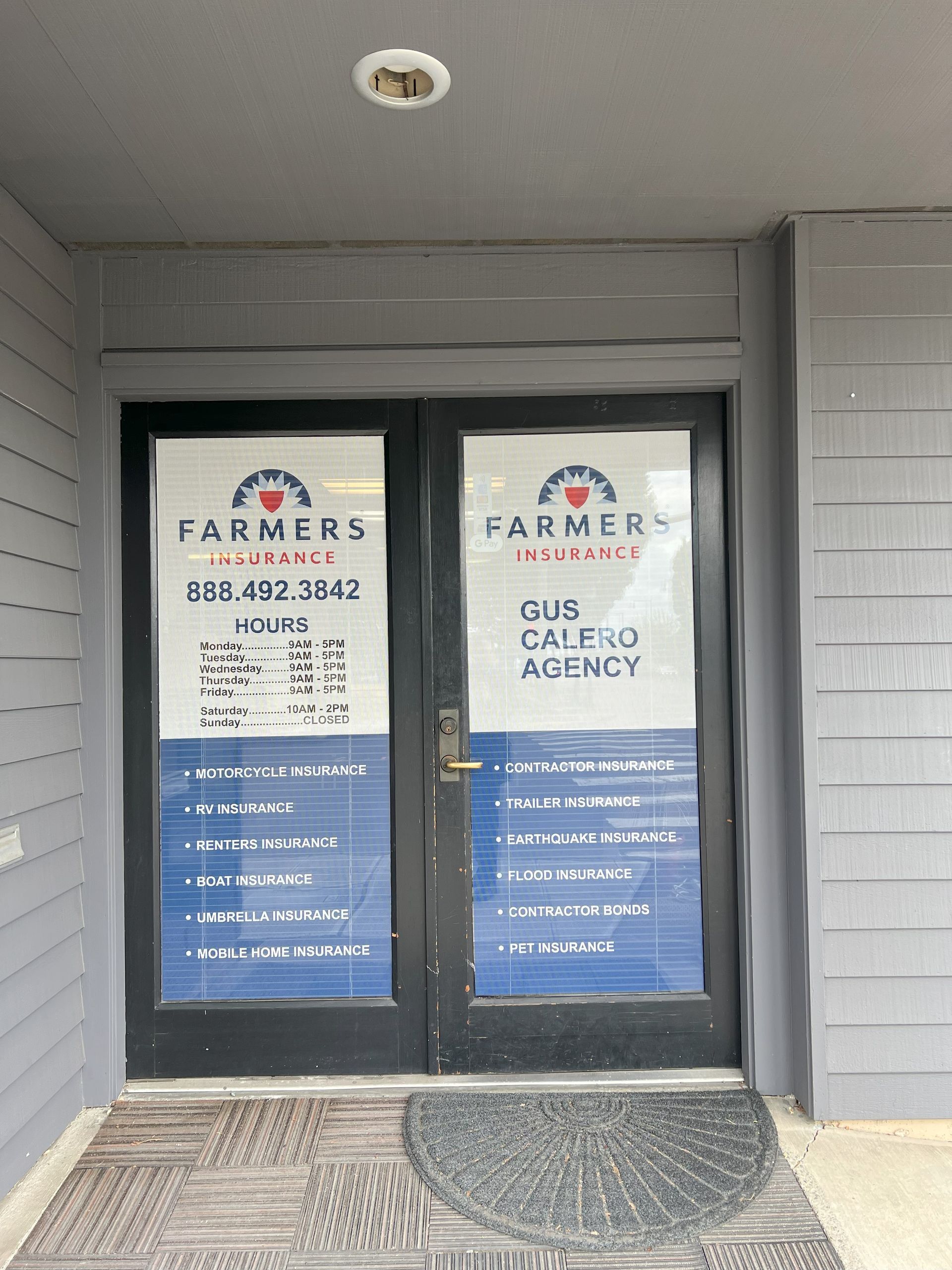 Marysville office front door