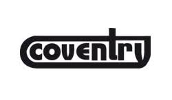 Logotipo de Black Coventry en minúsculas dentro de un contorno rectangular redondeado.