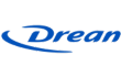 Logotipo de Blue Dream con un swoosh sobre un fondo blanco.