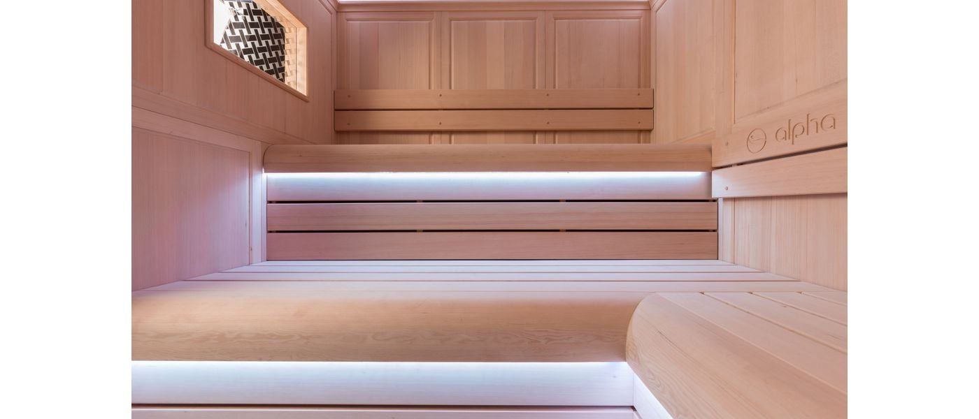indoor sauna from hypa spa