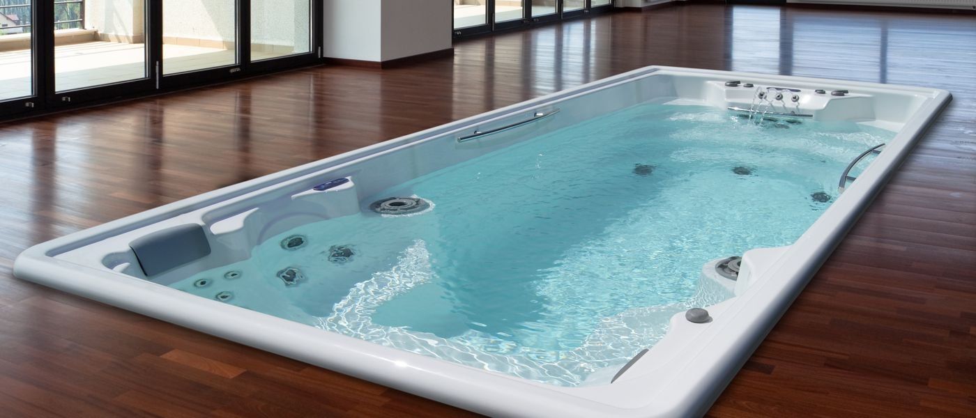 an in ground swim spa by hypa spa