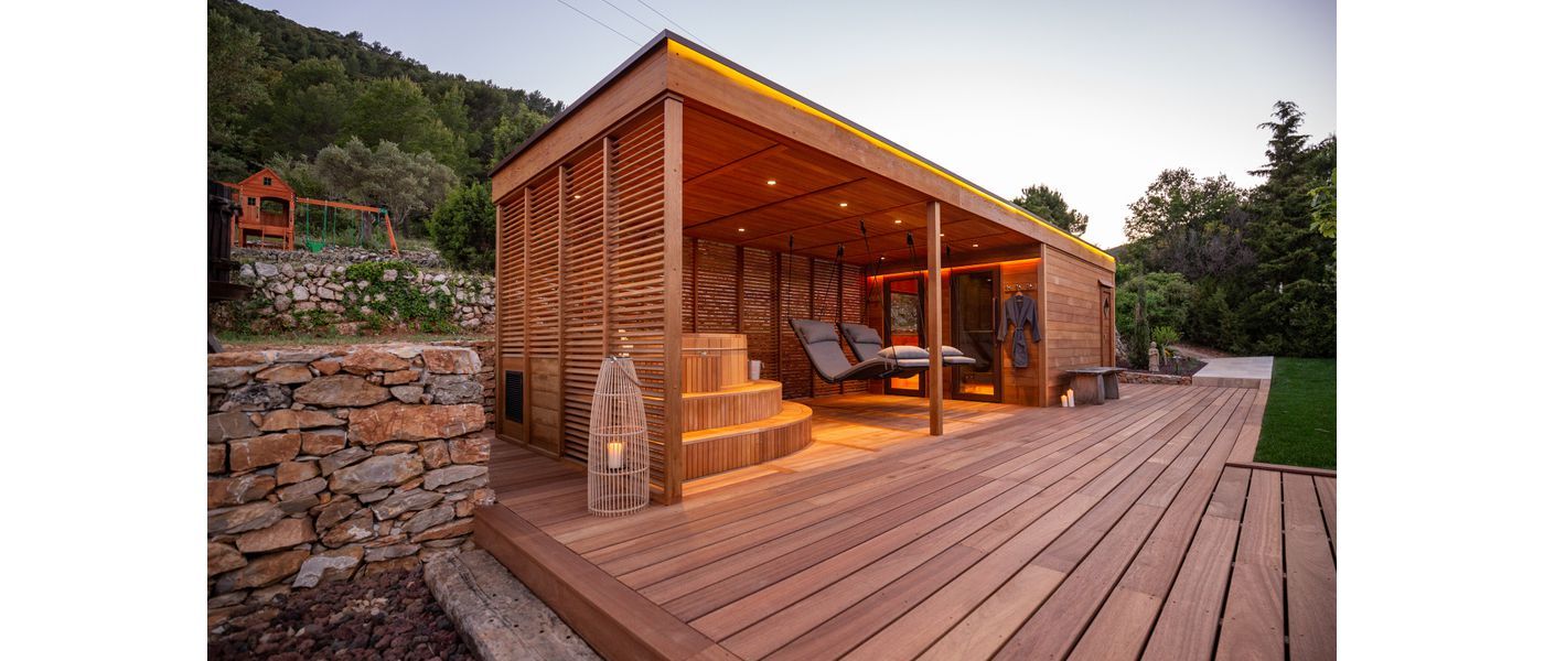 outside pool house from hypa spa