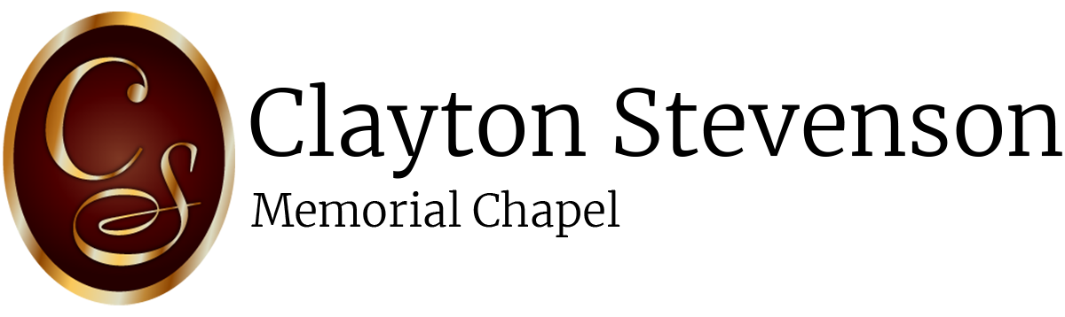 The logo for sample funeral home is shown on a white background.