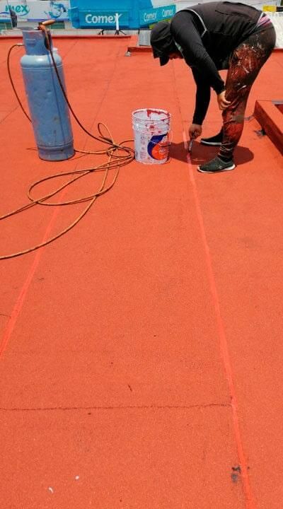 Instalación de impermeabilizantes prefabricados