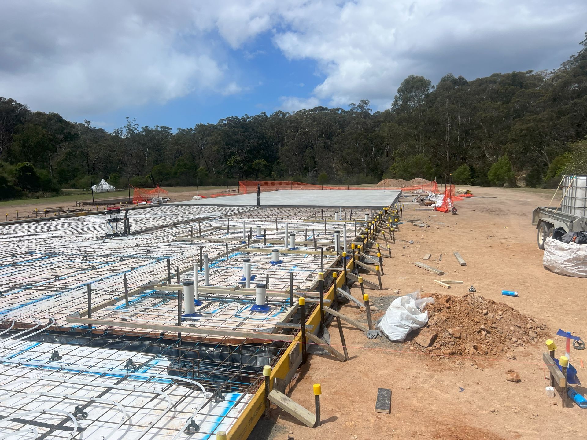 Under slab wastewater, owner builder , plumber Lochiel NSW