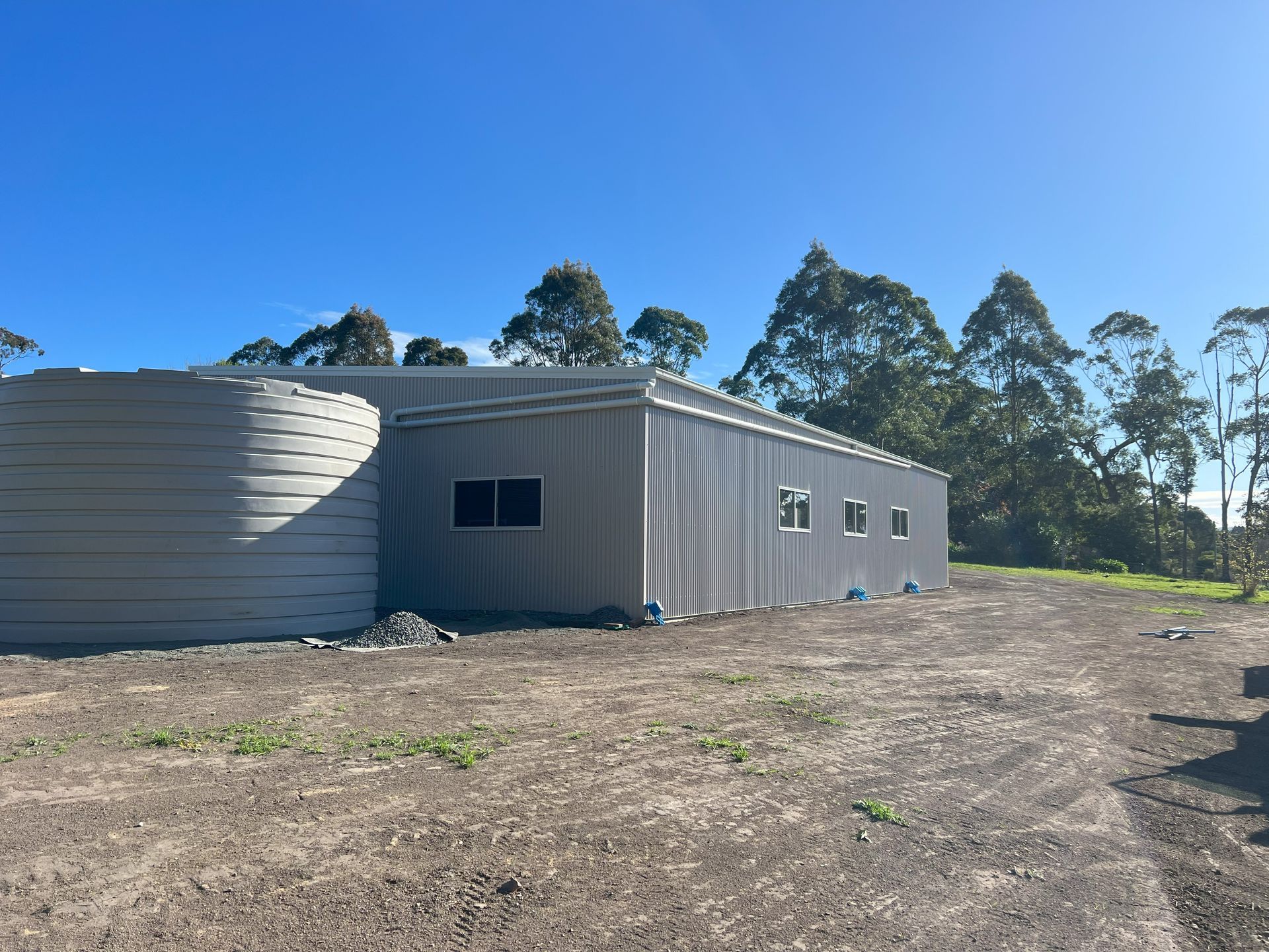 Stormwater and water tank installation Wallagoot NSW
