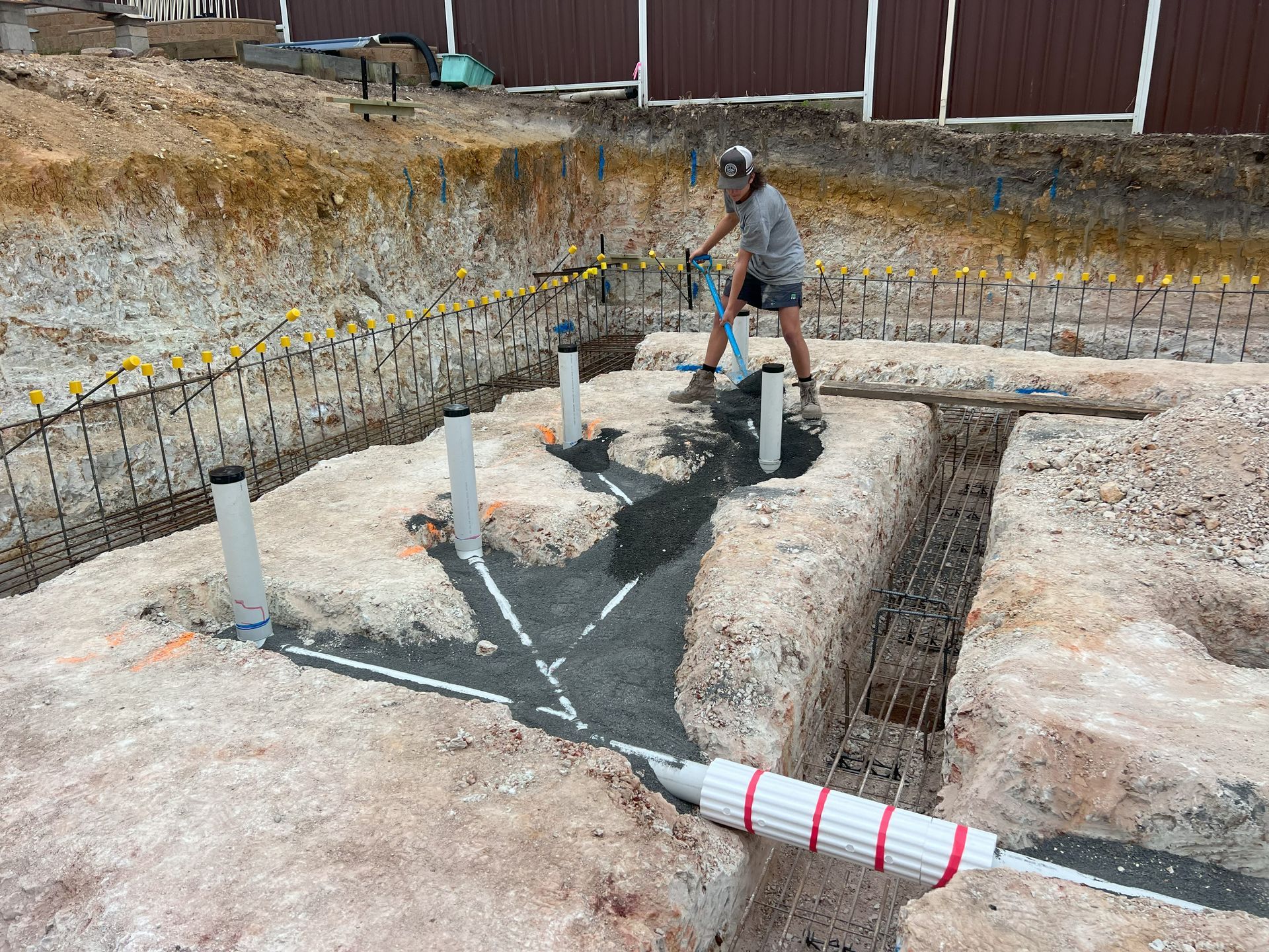 Underslab waste water, plumber new homes Tura Beach