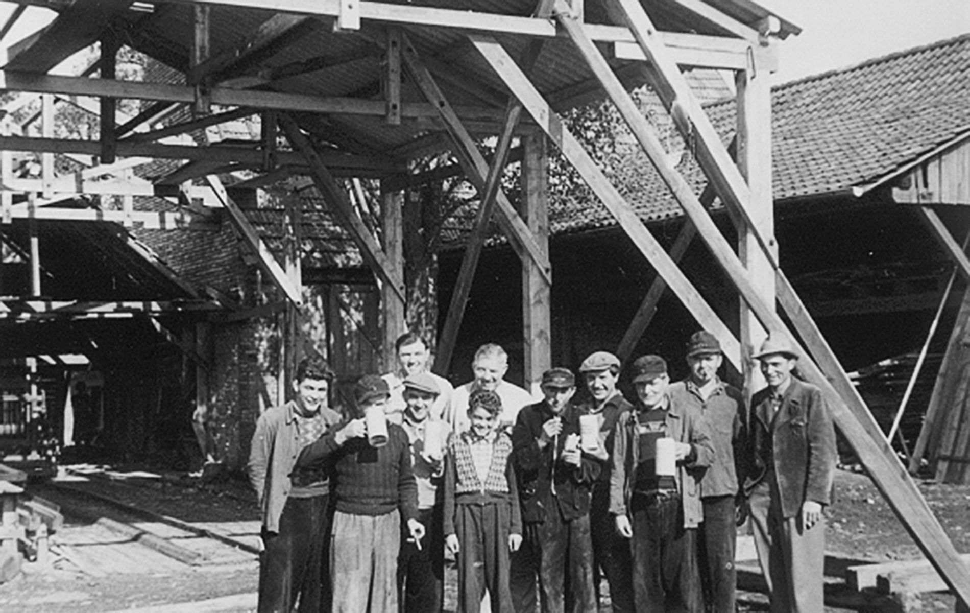 Ein Gruppenbild aus dem Jahre 1886