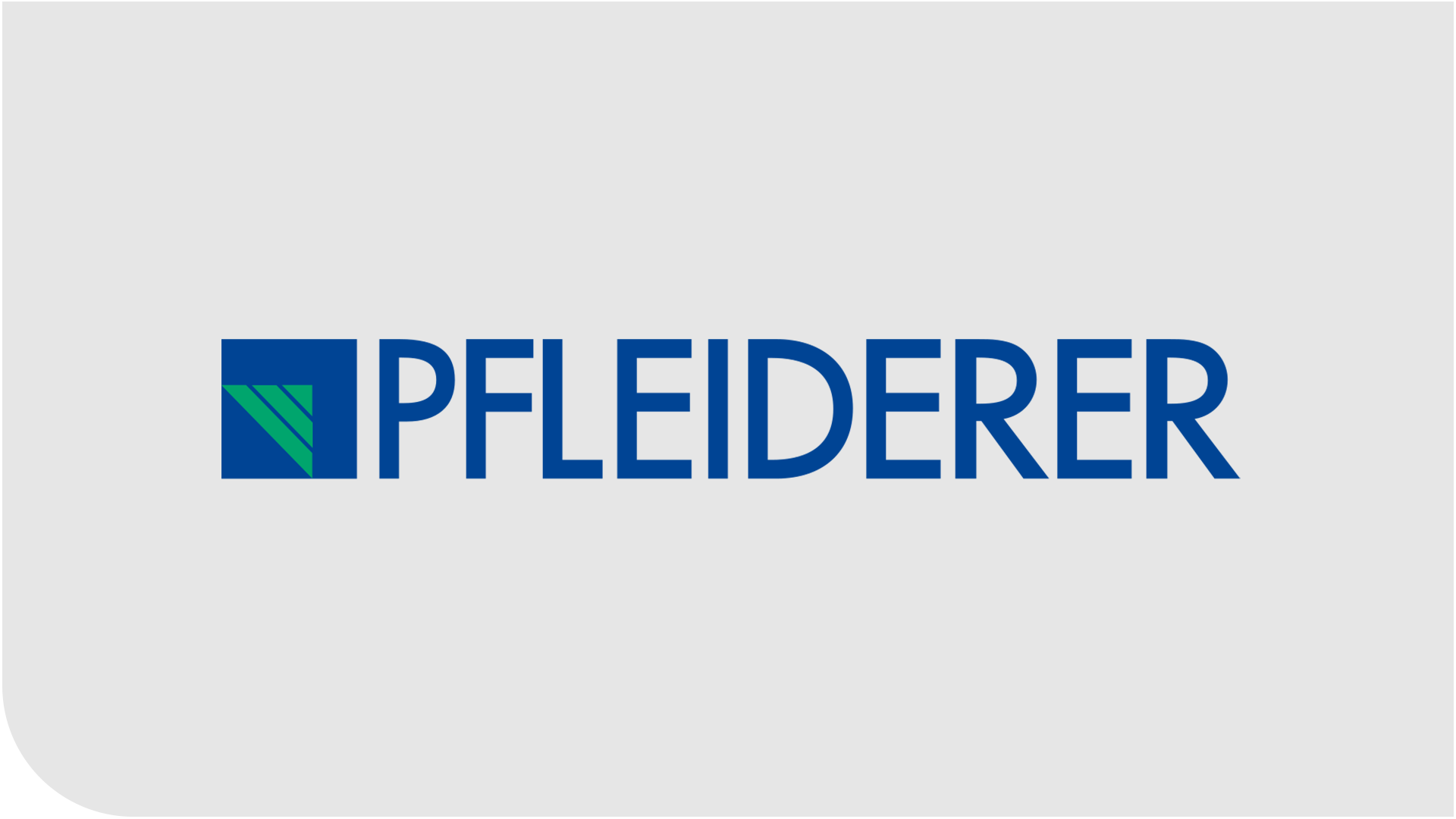 Logo von Pfleiderer