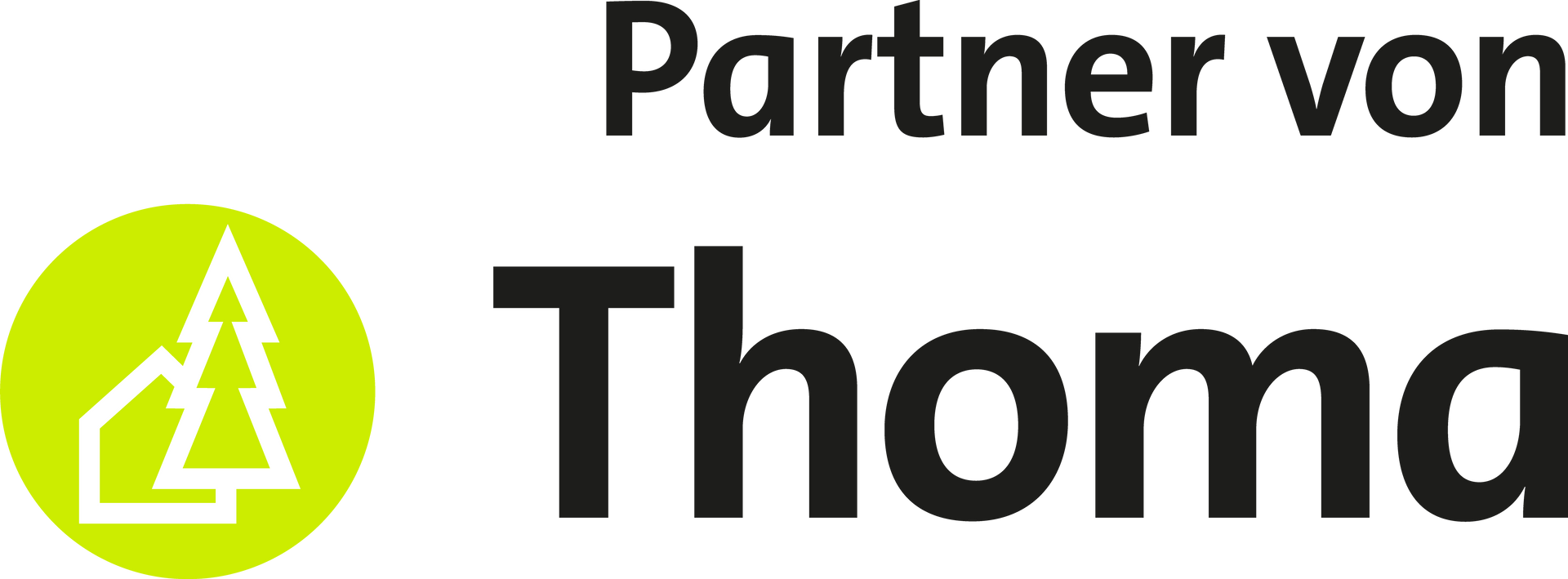 Das Partnerlogo der Firma Thoma Holz