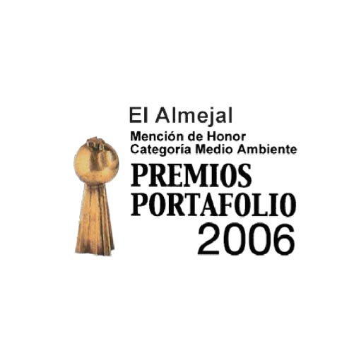 El Almejal Mención de Honor, Categoría Medio Ambiente, Premios Portafolio 2006 logo