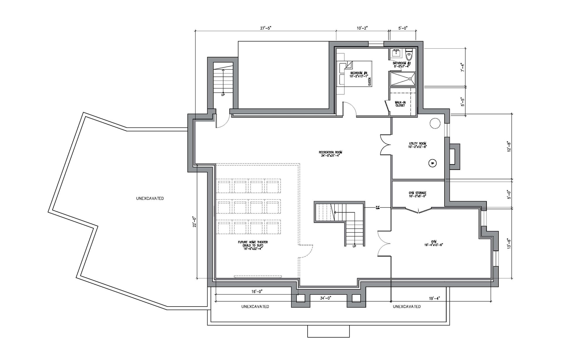 Floor plan of a house with labeled rooms: living area, kitchen, bathroom, and a patio.