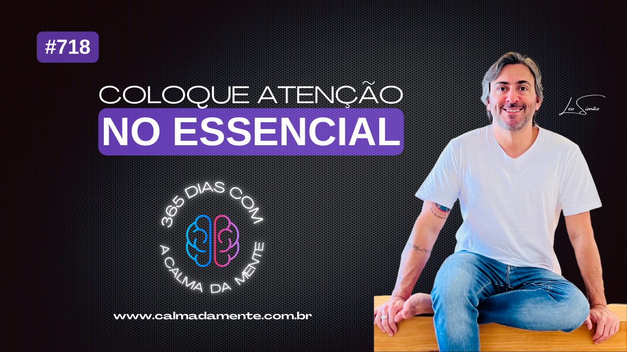 “Ocupa-te de poucas coisas.” – Marcus Aurélius