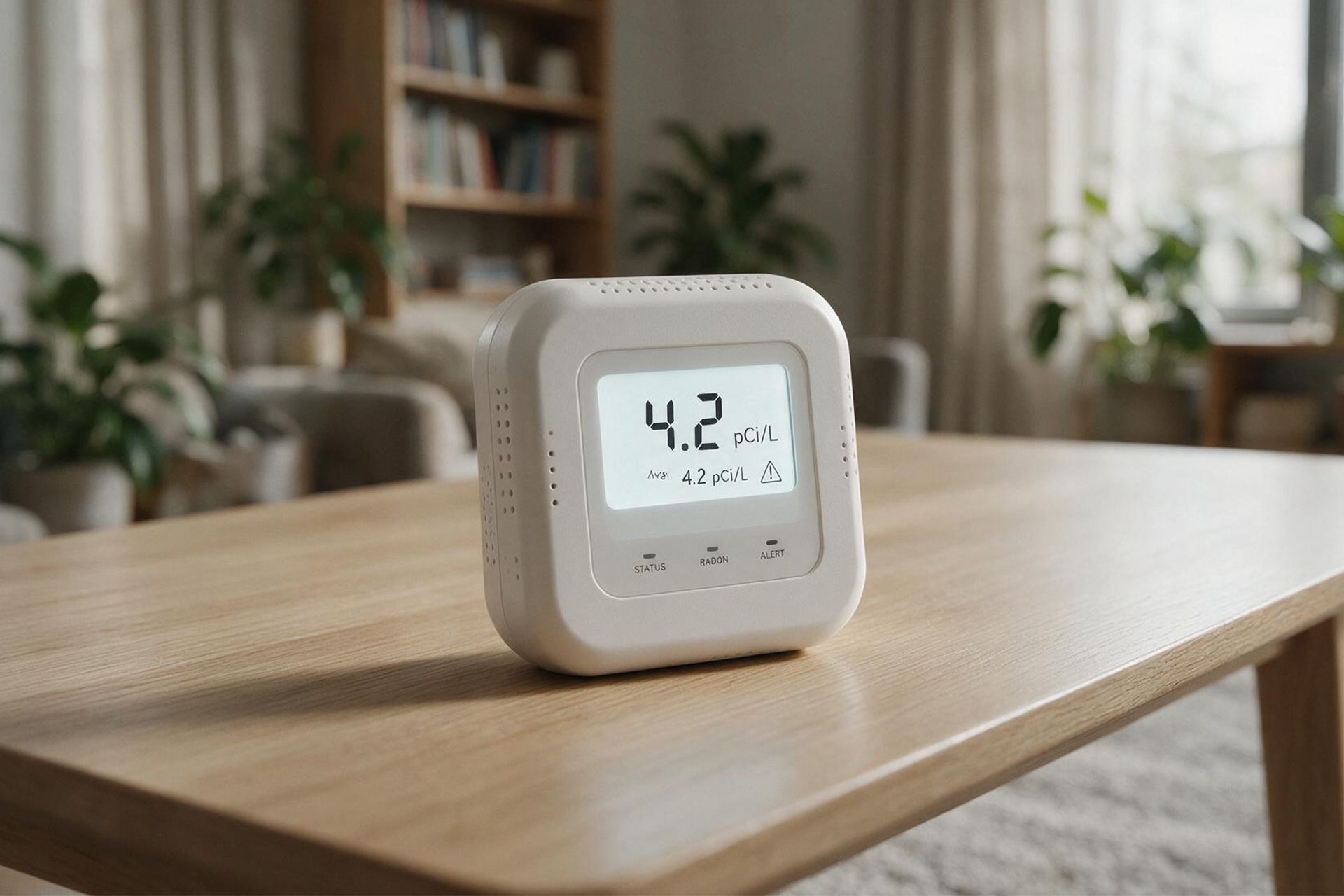 Homeowner learning how often to test a home