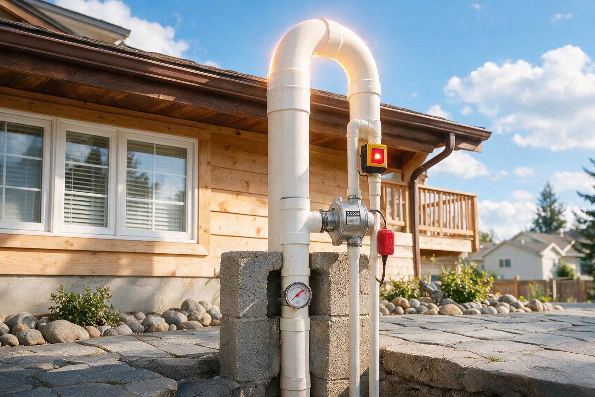 Signs that a radon system needs repair in a home