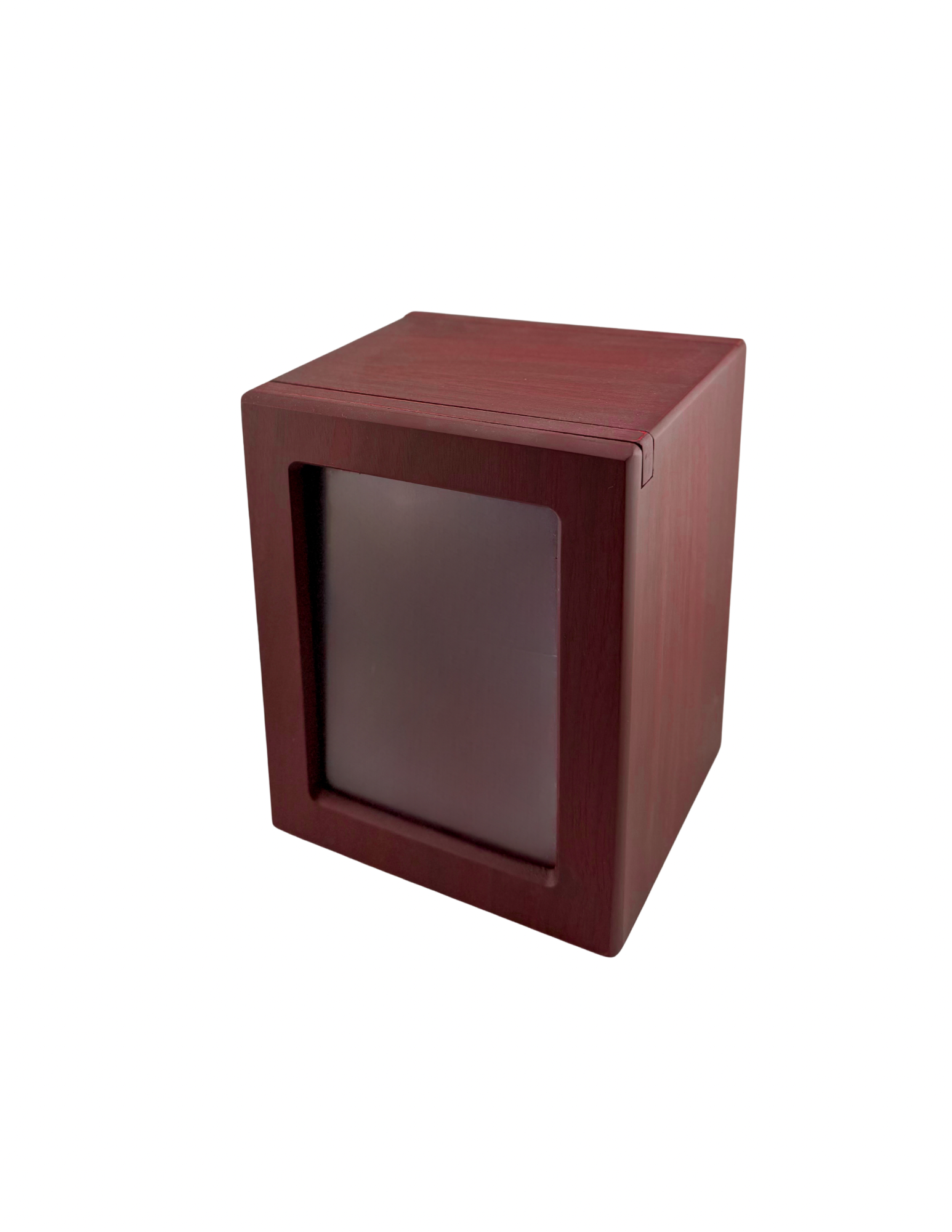 RED WOOD PHOTO BOX