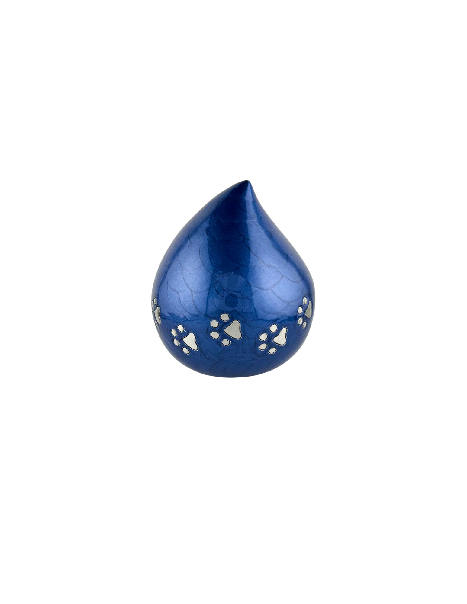 Blue Drop Silver Paw