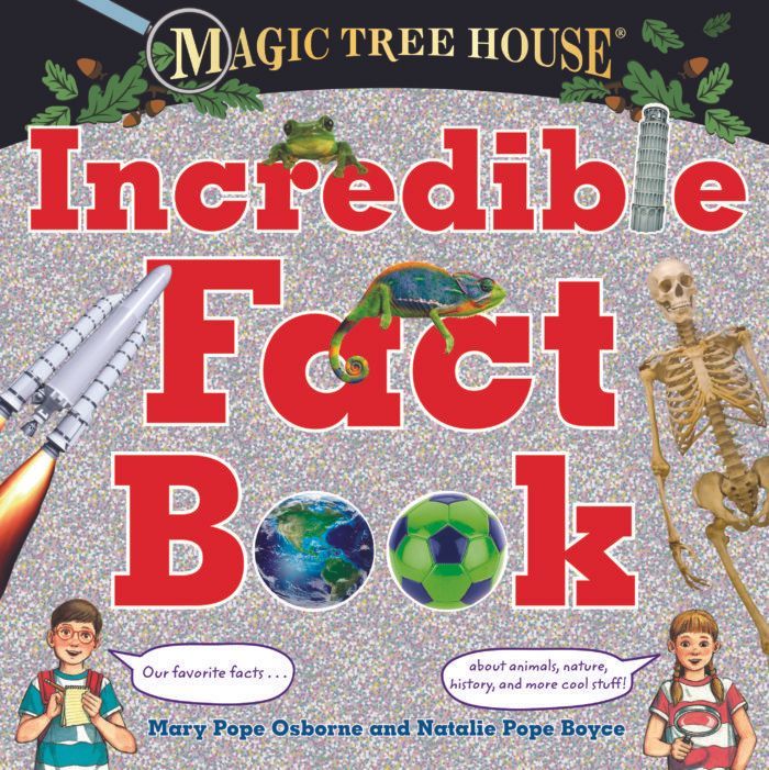 A book called incredible fact book by magic tree house