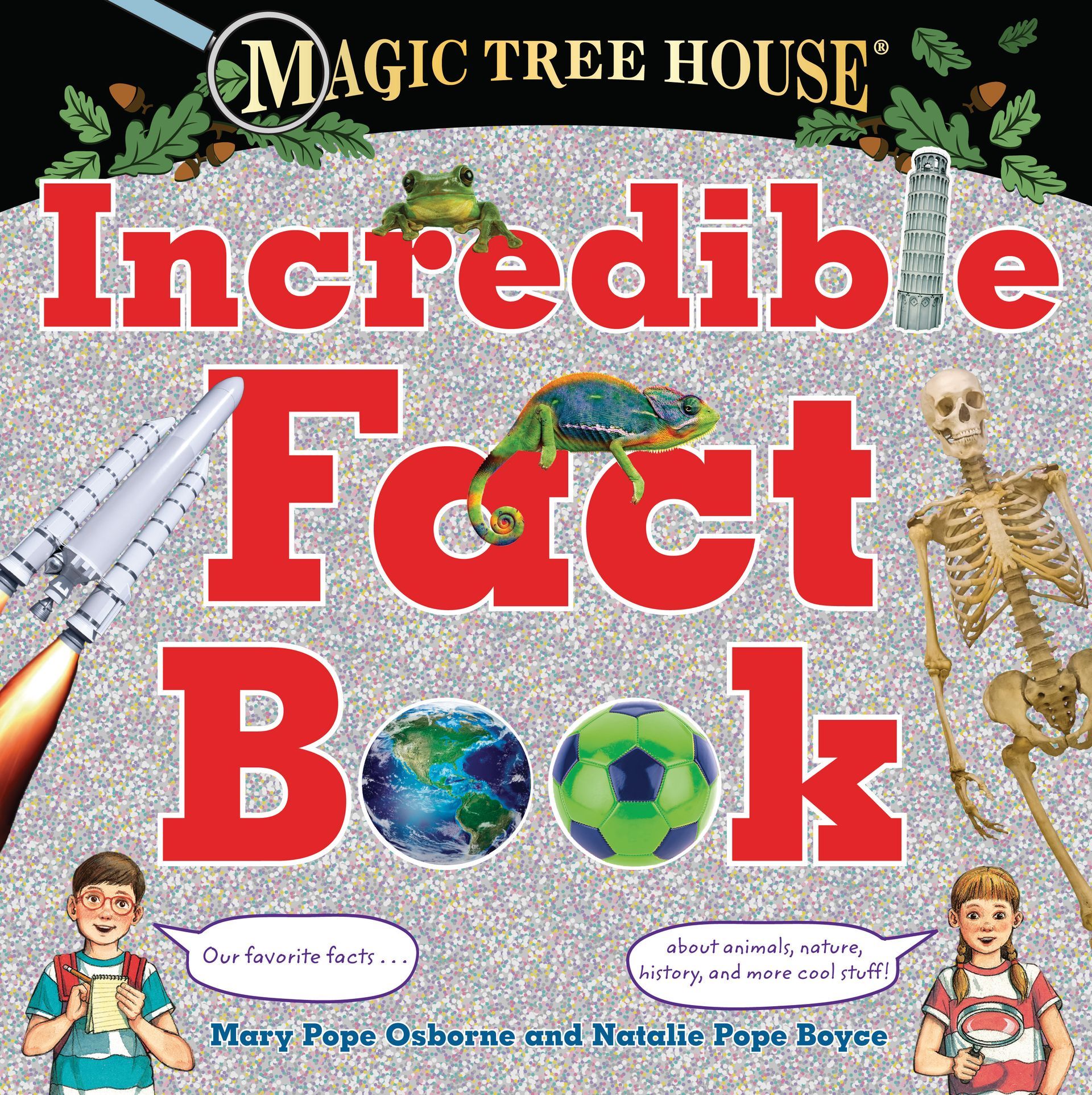 A book called incredible fact book by magic tree house