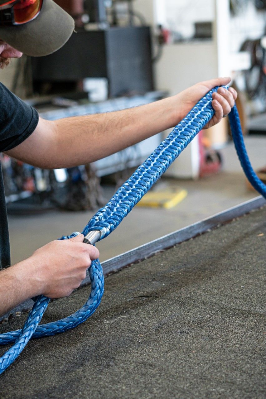 Hand Splicing of Synthetic Rope