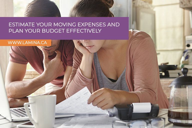 Estimate your moving expenses and plan your budget effectively.