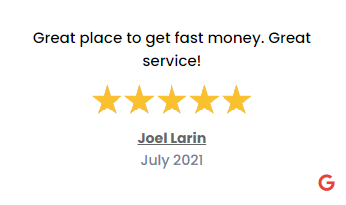 image 2 of a 5-star review of the loan service 
