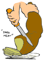 Cartoon arm carving 
