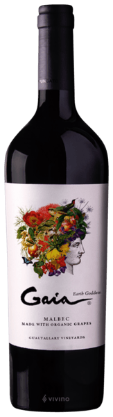 Wine bottle labeled 