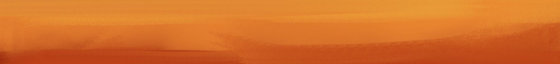 An orange background with a lighter gradient at the top and a darker gradient towards the bottom.