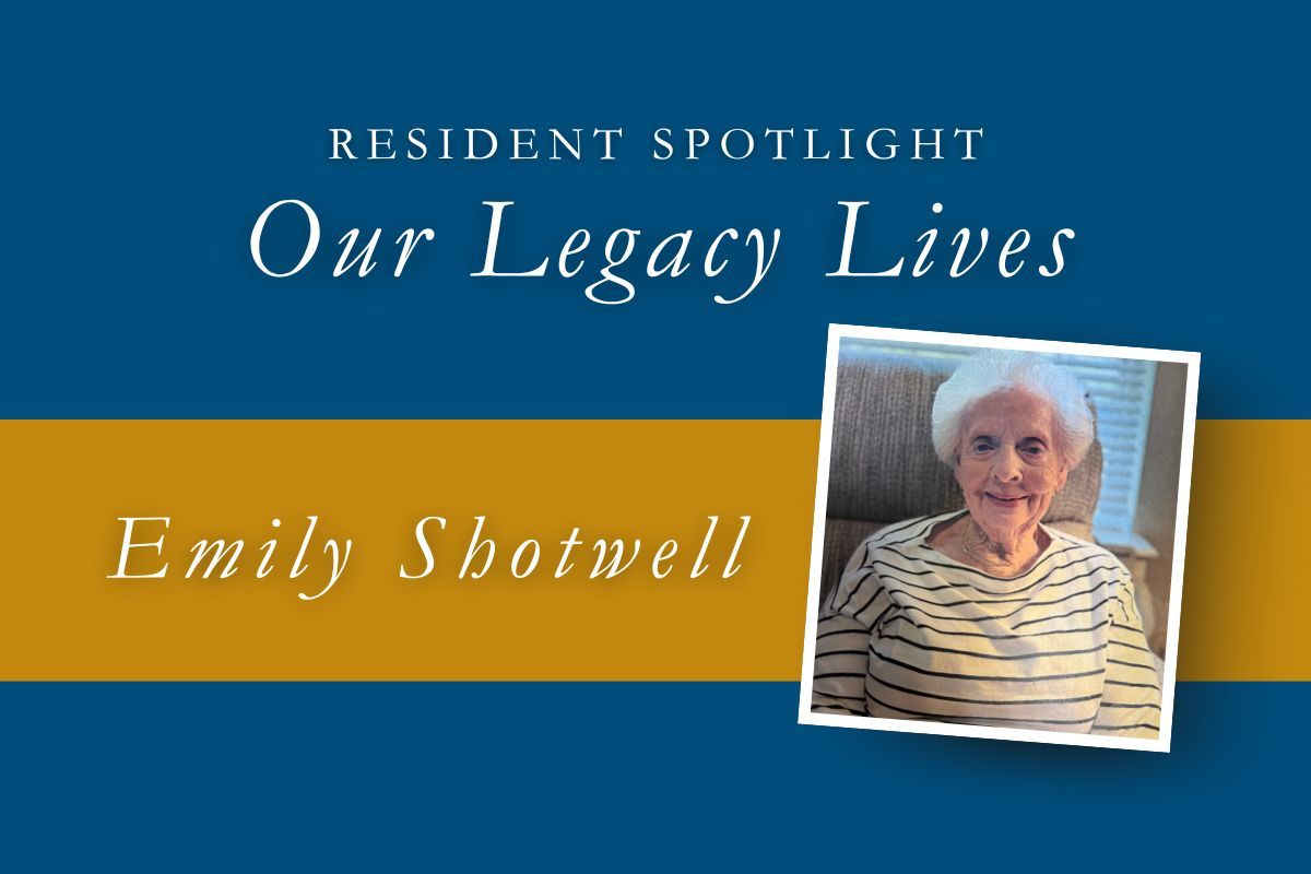 Legacy lives, resident spotlight Emily Shotwell