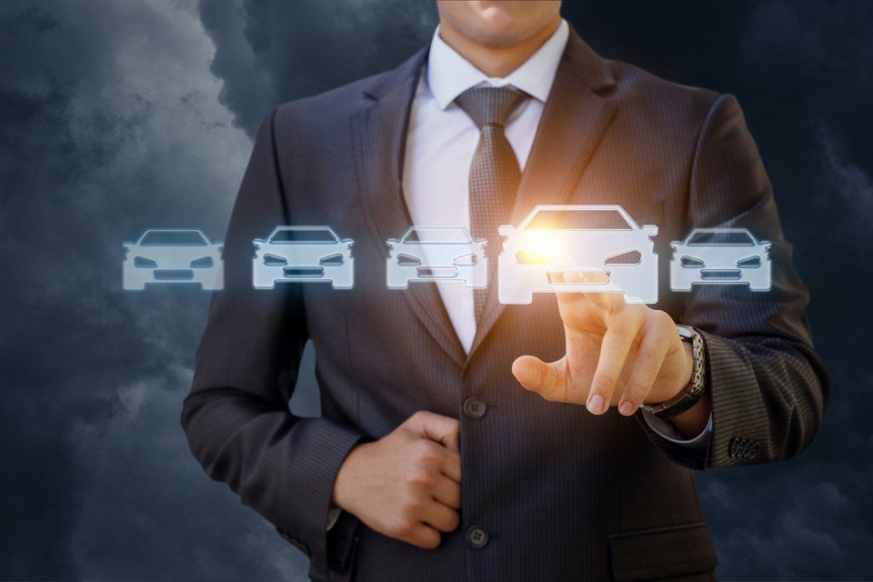 Car rental service representation
