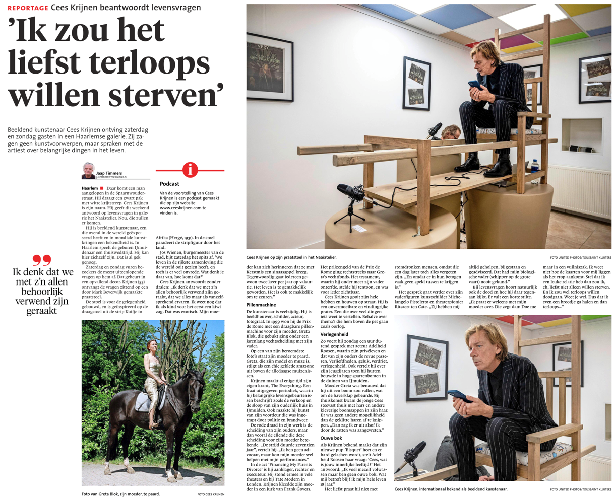 Artikel Haarlems Dagblad