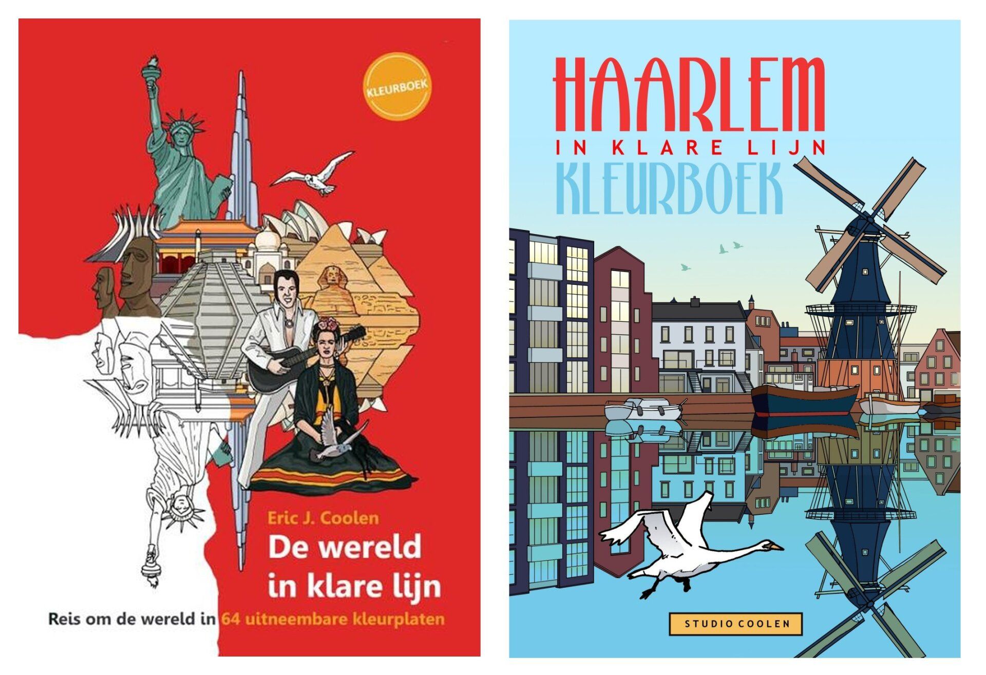 Klare Lijn Kleurboeken - Eric J. Coolen