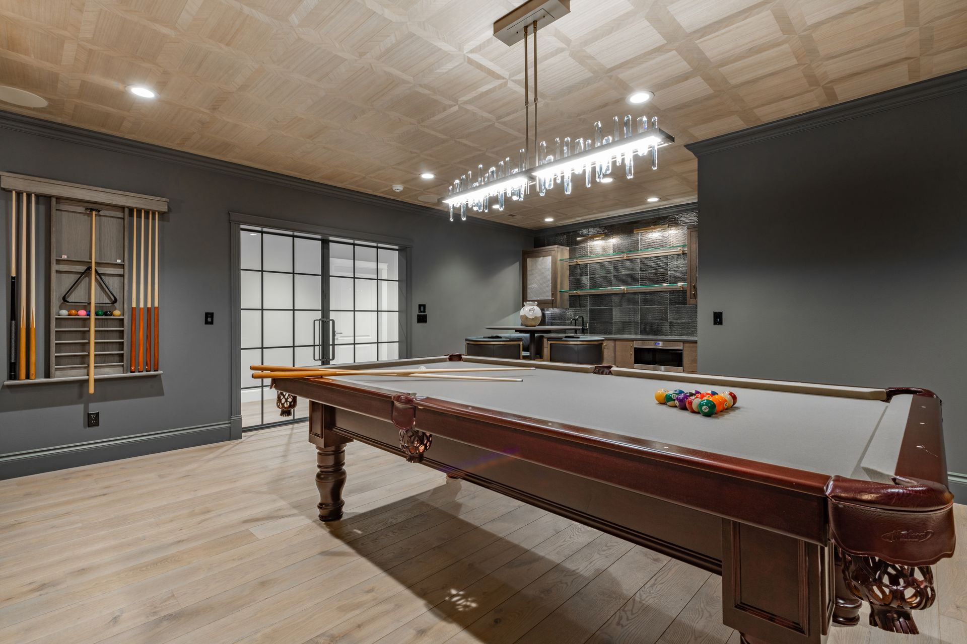 Finished basement project by local general contractor in Limerick, PA