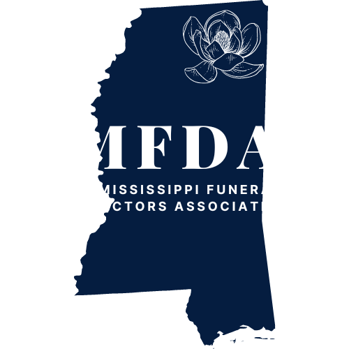 Mississippi map with magnolia and