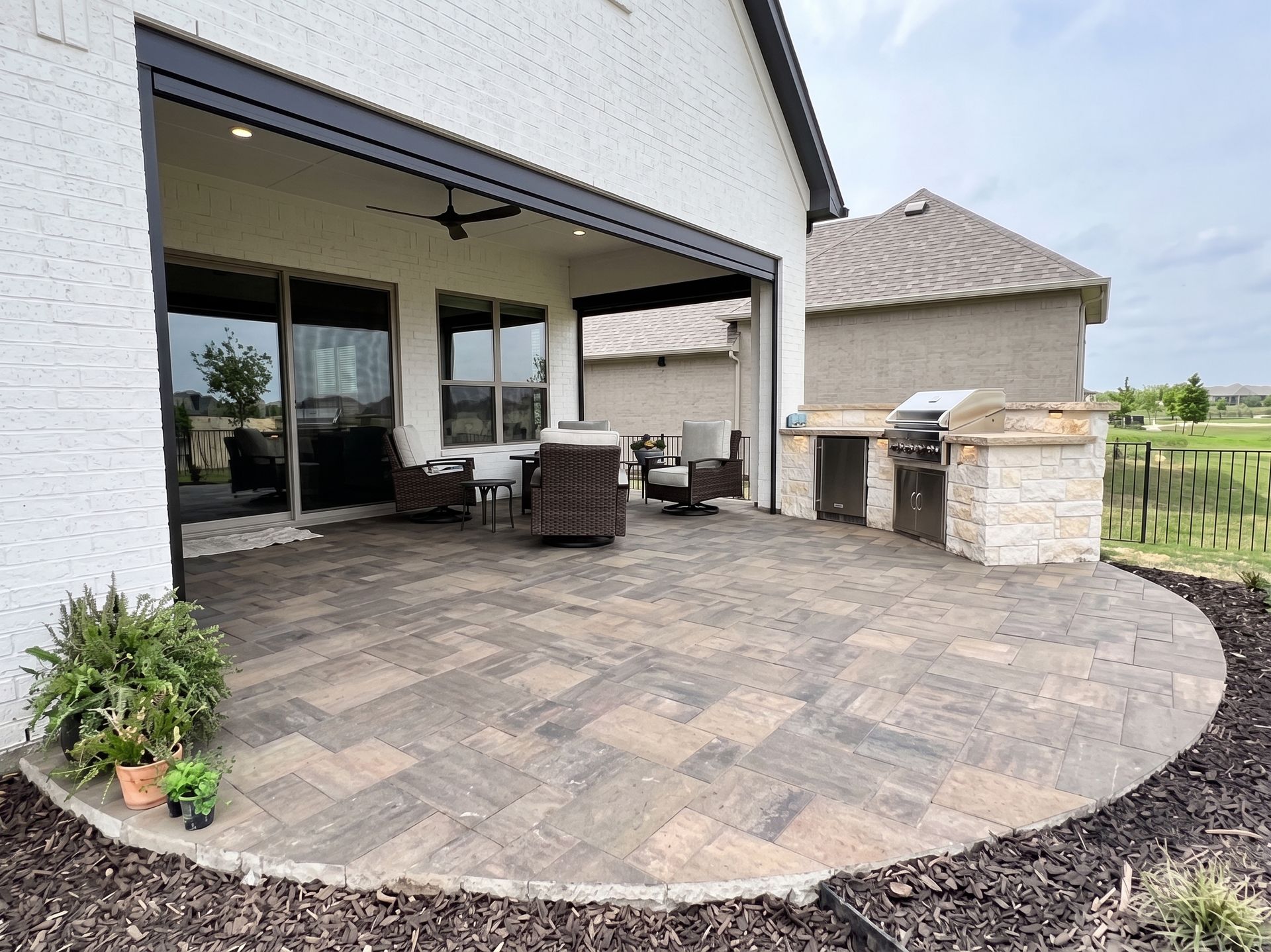 Concrete and Paver Driveways
