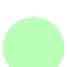 A light green circle on a white background. A light green circle on a white background.