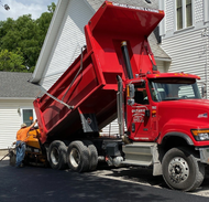 Haul truck - Paving Contractors in Geneva, NY Haul truck - Paving Contractors in Geneva, NY