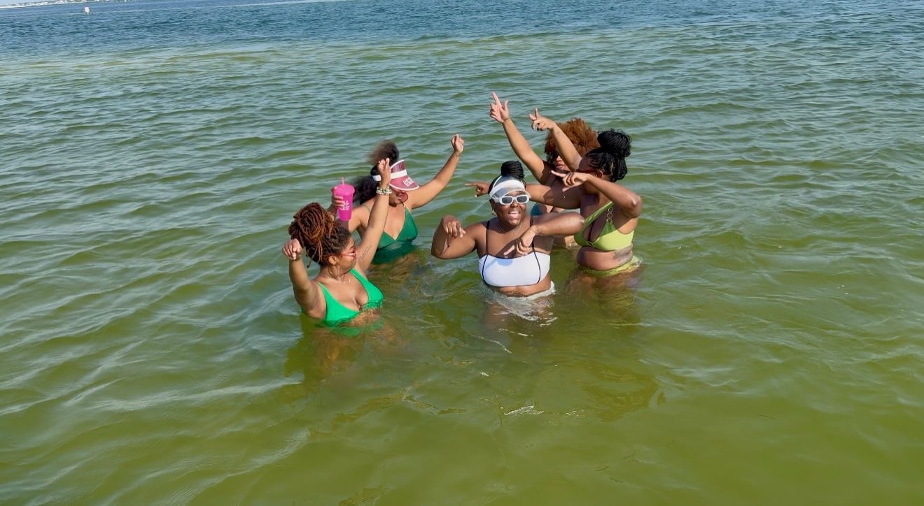 Bachelorette Charter with Riptide Cruises at Alabama Beaches in Orange Beach Alabama Custom Charter