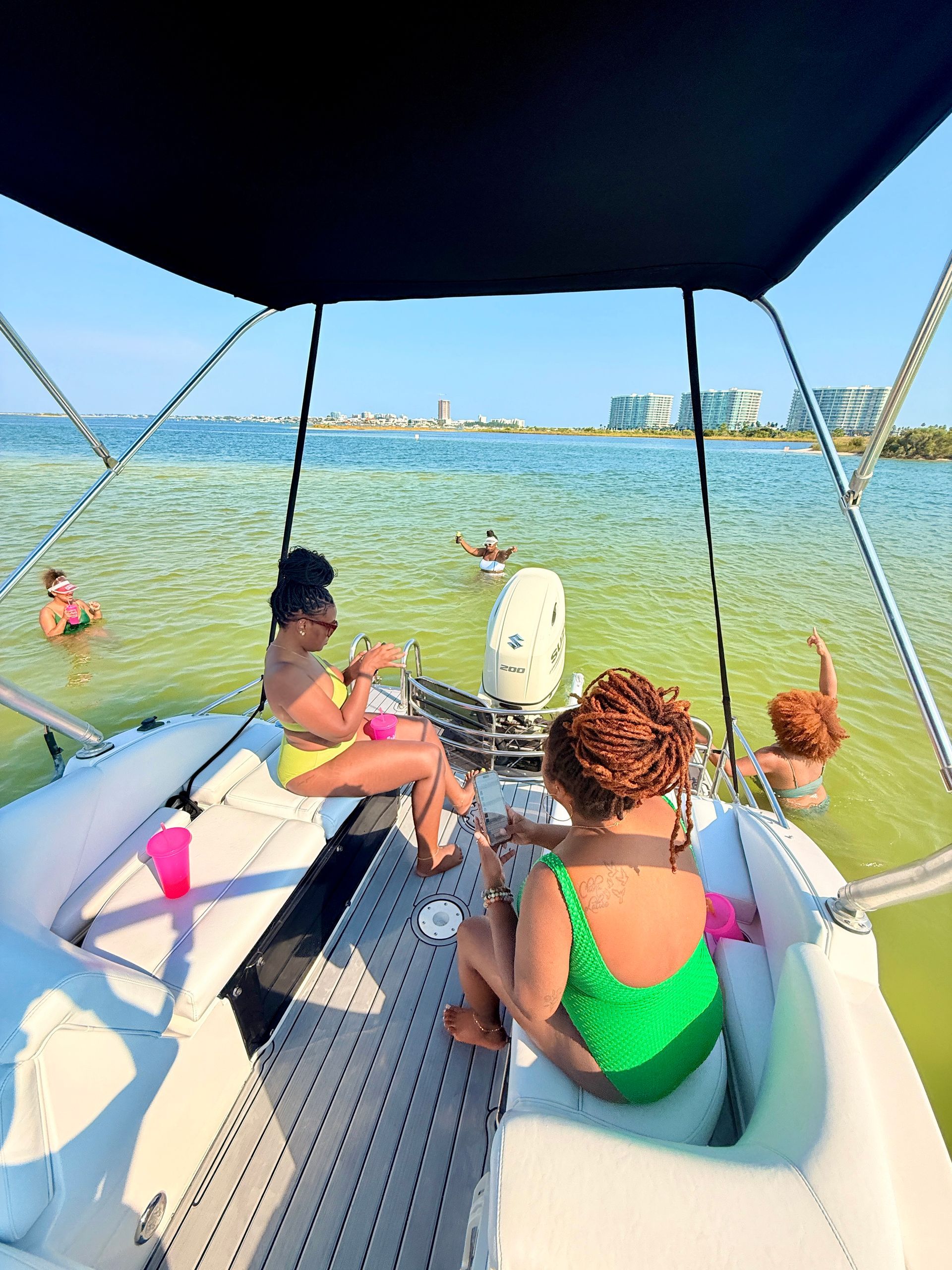 Bachelorette Private Charter with Riptide Cruises at Alabama Point in Orange Beach Alabama Custom Charter