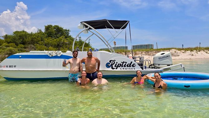 Riptide Cruises Orange Beach Alabama Robinson Island Sandbar
