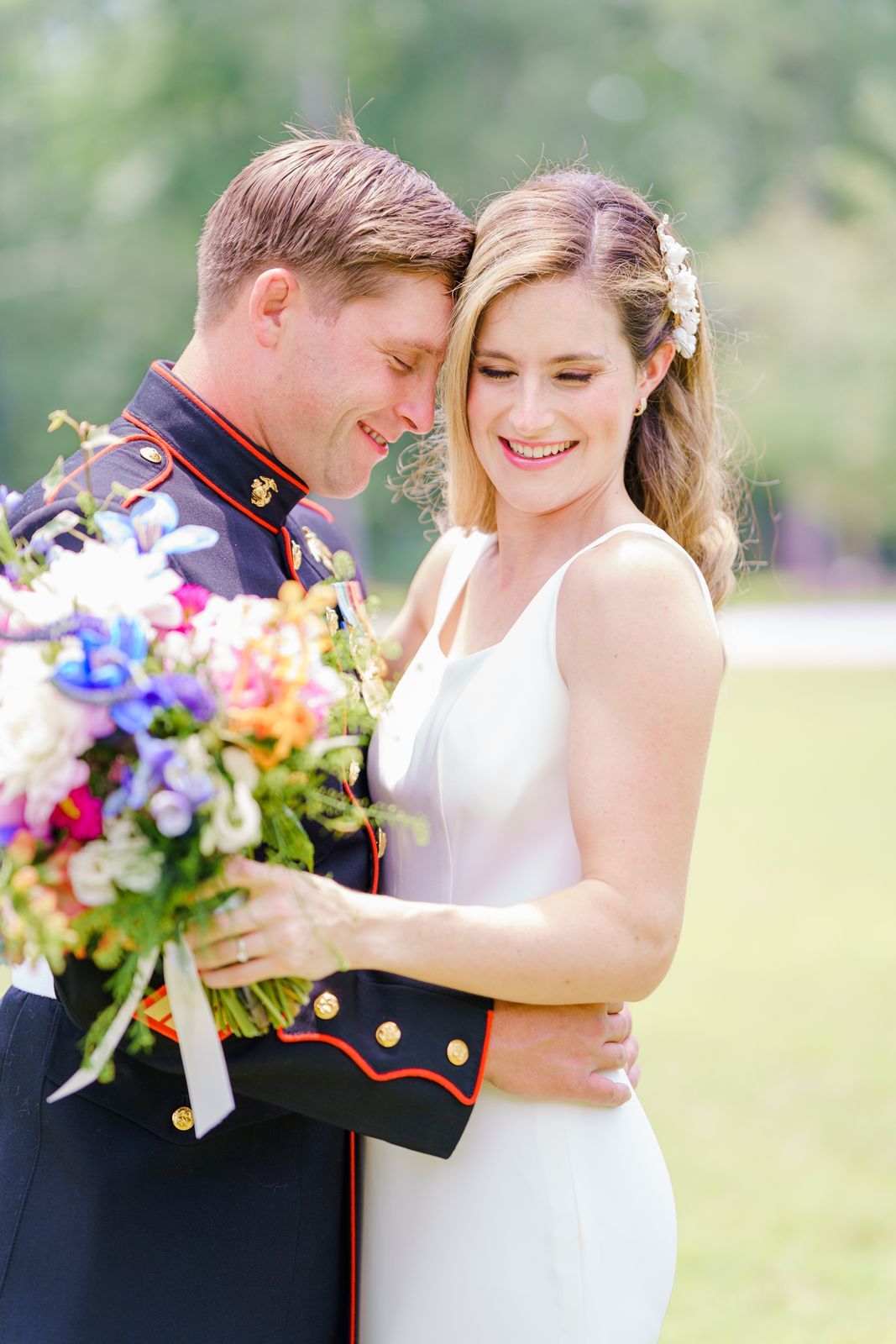 military wedding idea