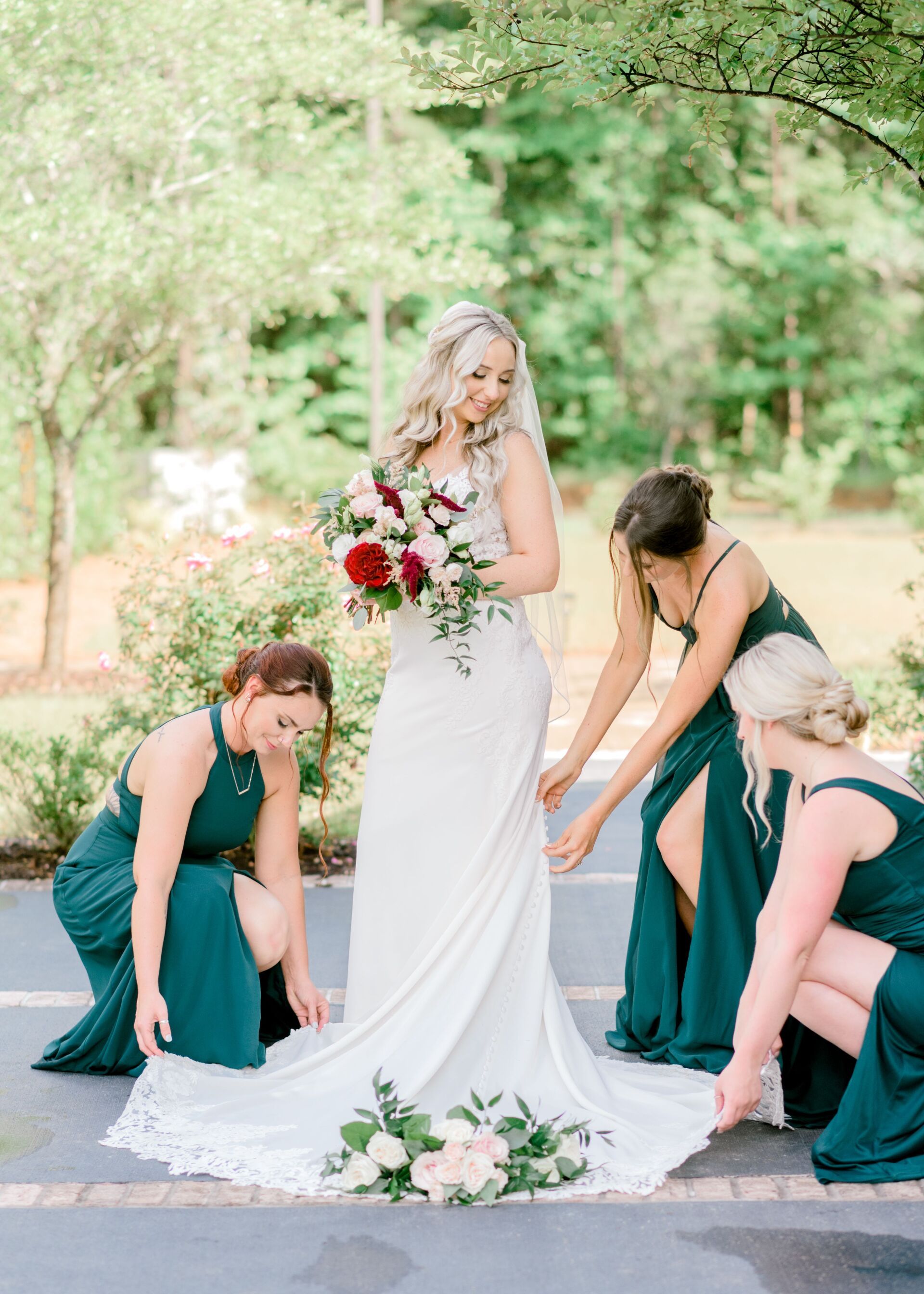 bridal hair styls