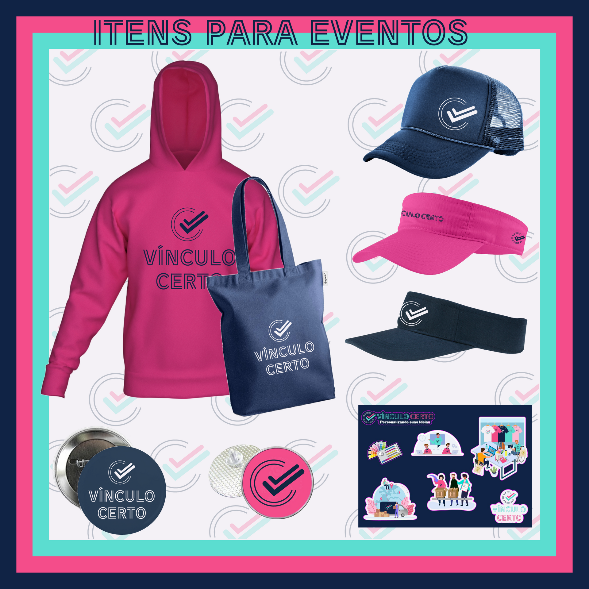 Moeltom personalizada; Ecobag personalizada; Sacola personalizada.