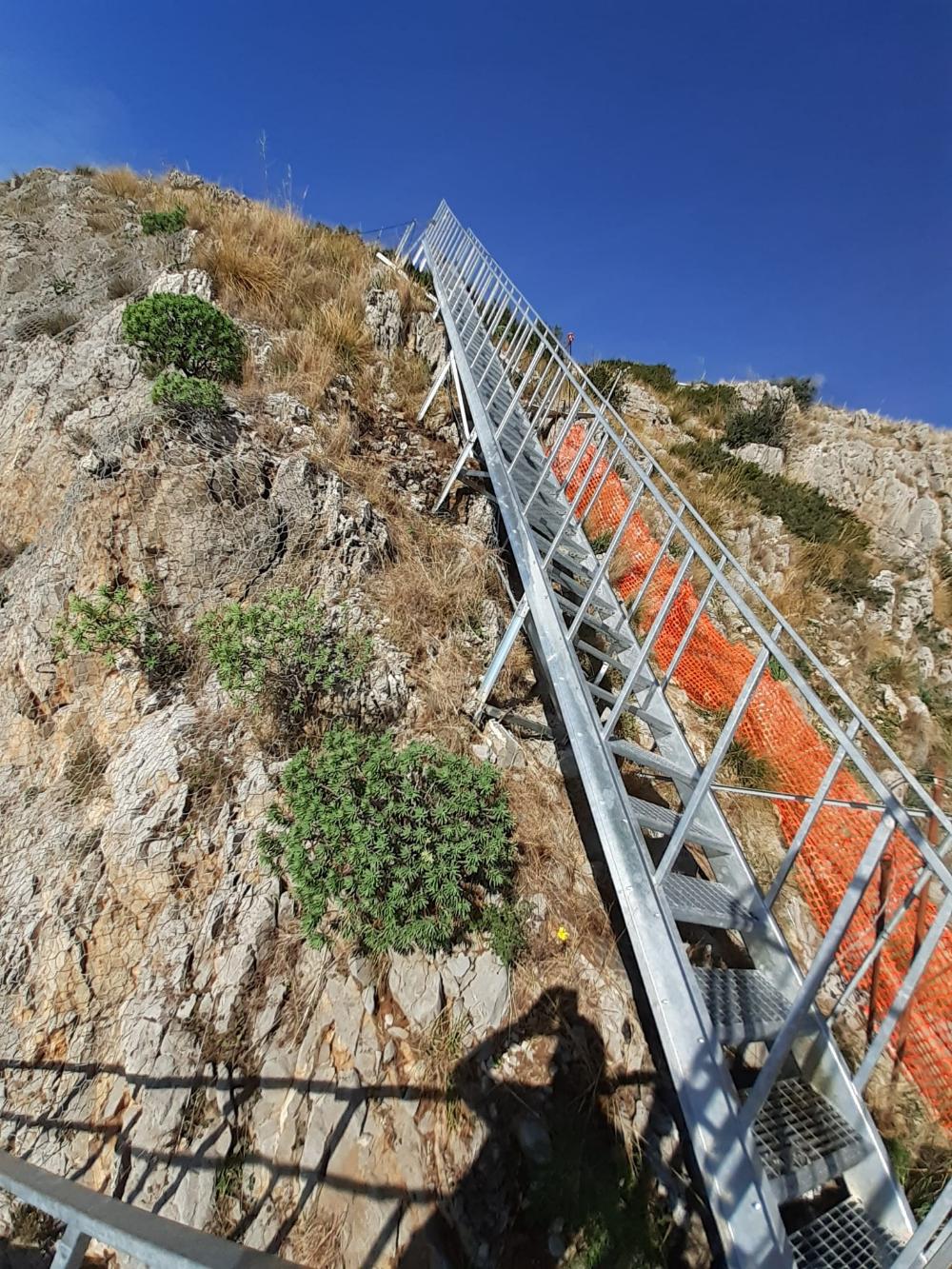 scala in ferro per esterni