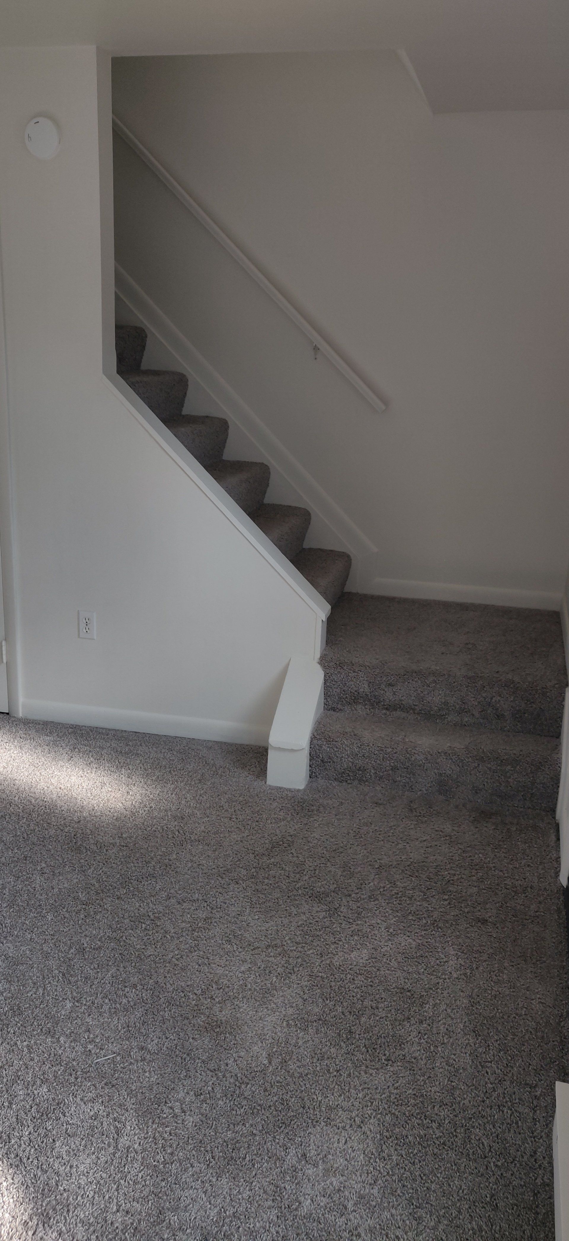 303 Fulton St. Townhouse Living Room to Stairs Photo #1