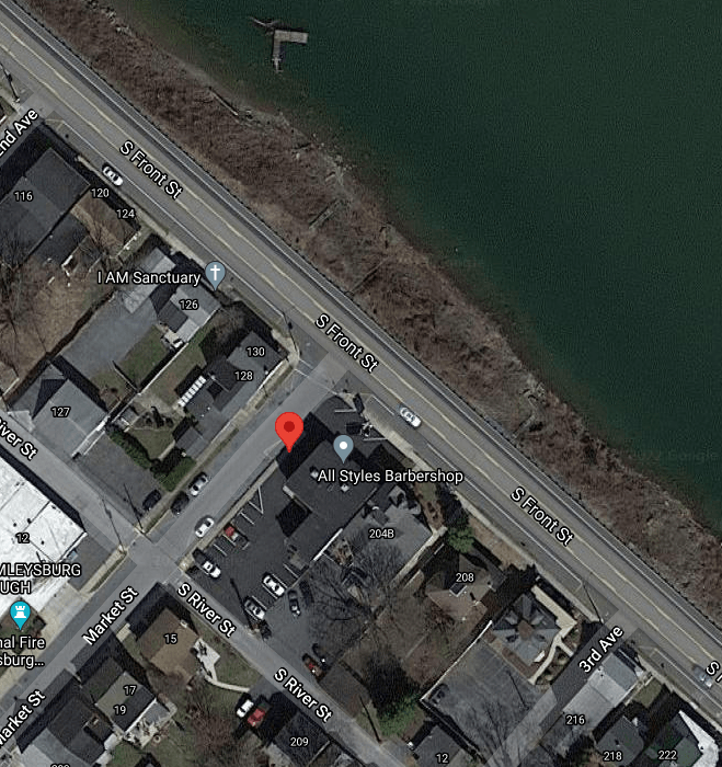 5 Market St. Wormleysburg Aerial Location Photo #1 in 1st Floor Office Space for Lease